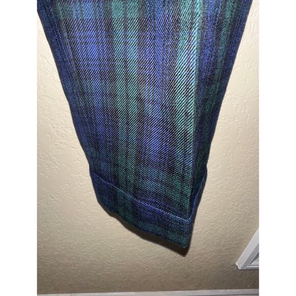 ⭐️ Women’s Talbots Vintage Plaid 100% Wool Dress Pants Classic Acadamia Size 8 - Picture 3 of 6